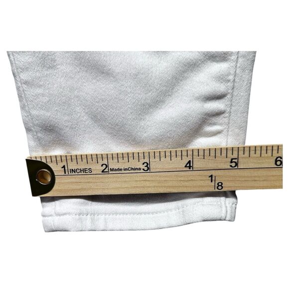 Athleta Sculptek Women’s White Skinny Jeans Size 6P Mid Rise Stretch Denim Pants - Picture 11 of 11